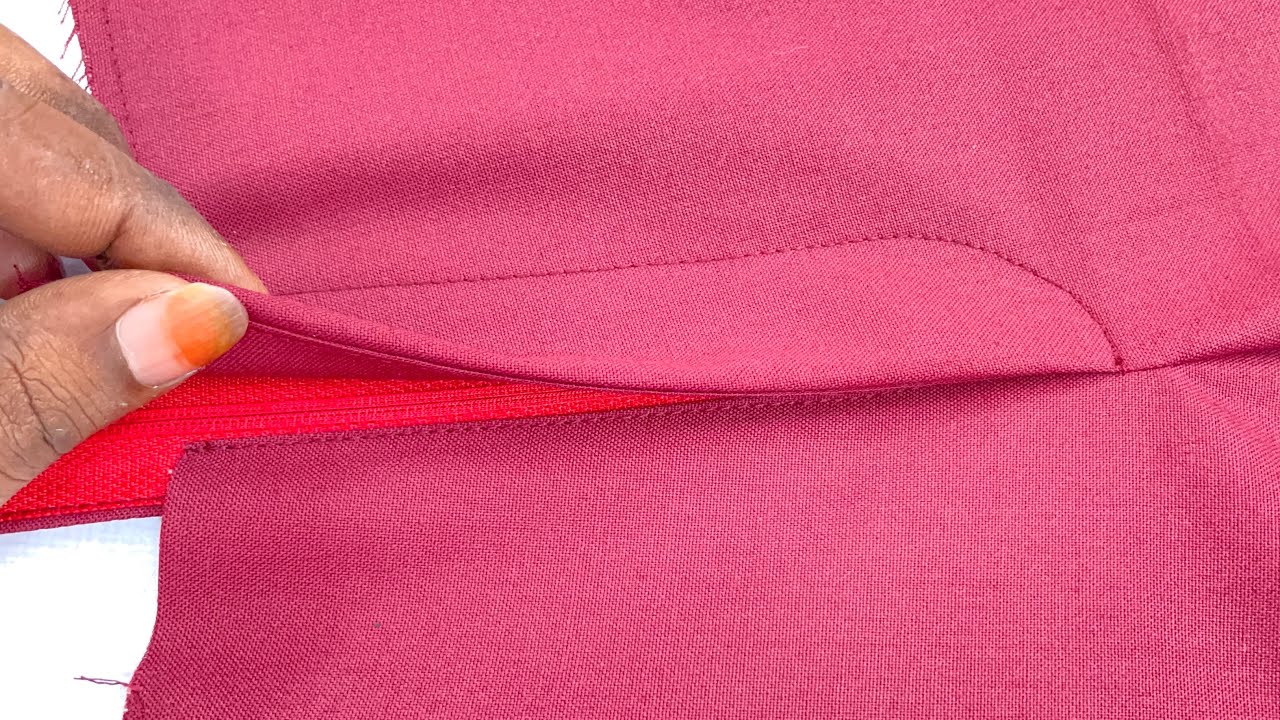 ⛔️ how to sew a fly zipper on pants | sewing techniques for beginners✅