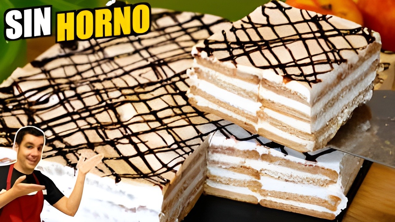 🍰 La Tarta de CAFÉ SIN HORNO Más Fácil y Deliciosa de 5 Ingredientes | Receta Rápida 😍 Receta # 958