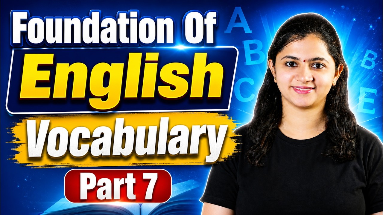 MPSC Combine 2026 | MPSC Combine English Grammar | Foundation of English Grammar #7