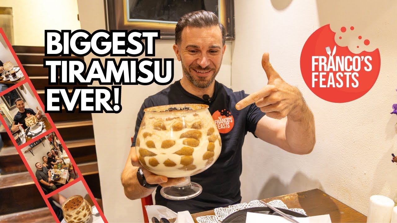 BIGGEST TIRAMISU CHALLENGE IN LONDON??