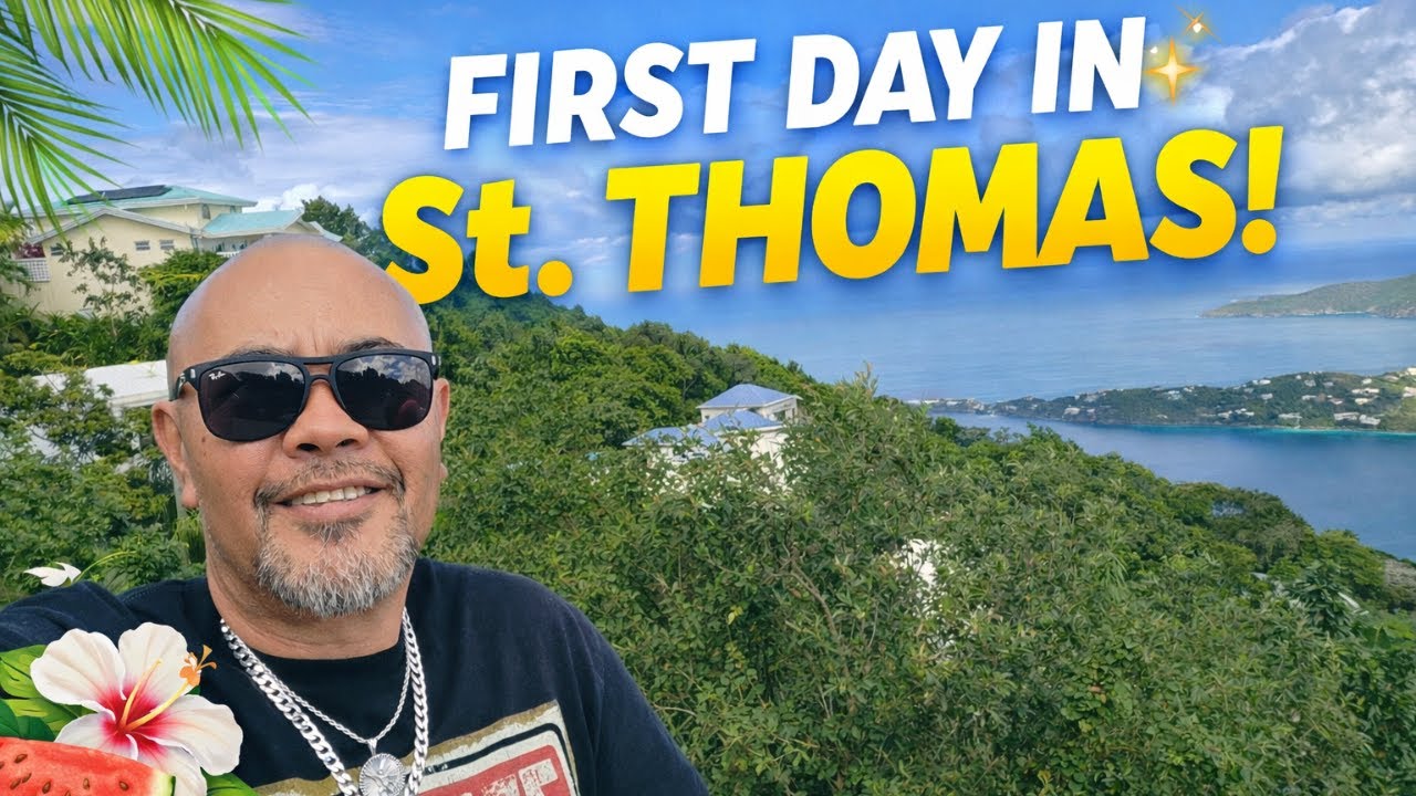 Our Dream Day in St Thomas   Breakfast, Beach & Beautiful Views