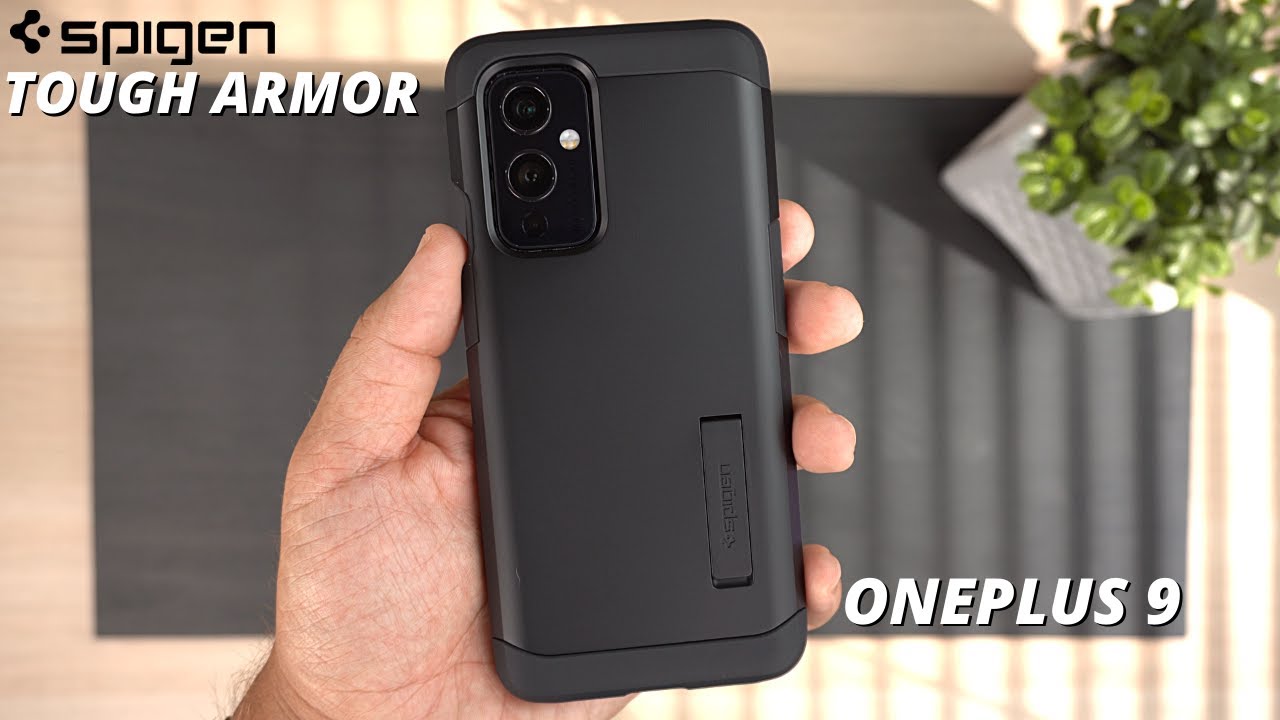 Обзор чехла Spigen Tough Armor для OnePlus 9