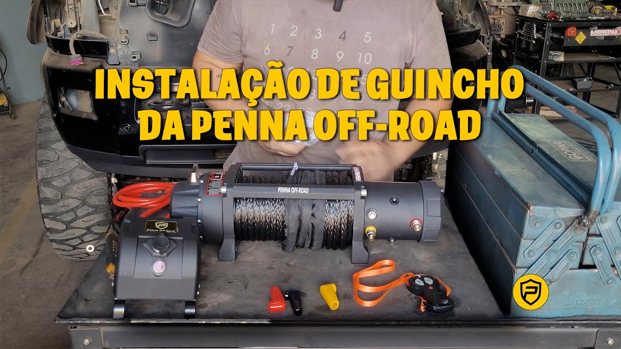 PASSO A PASSO DA INSTALAÇÃO DE GUINCHO PENNA OFF-ROAD