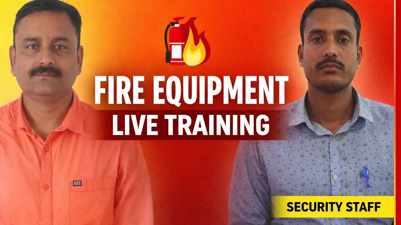 Fire Fighting Equipment Training LIVE | Fire Safety Knowledge for Security Staff