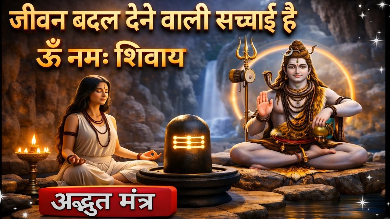 जीवन बदल देने वाली सच्चाई है ऊँ नमः शिवाय। अद्भुत मंत्र। #mahadev #shiv #bhakti 