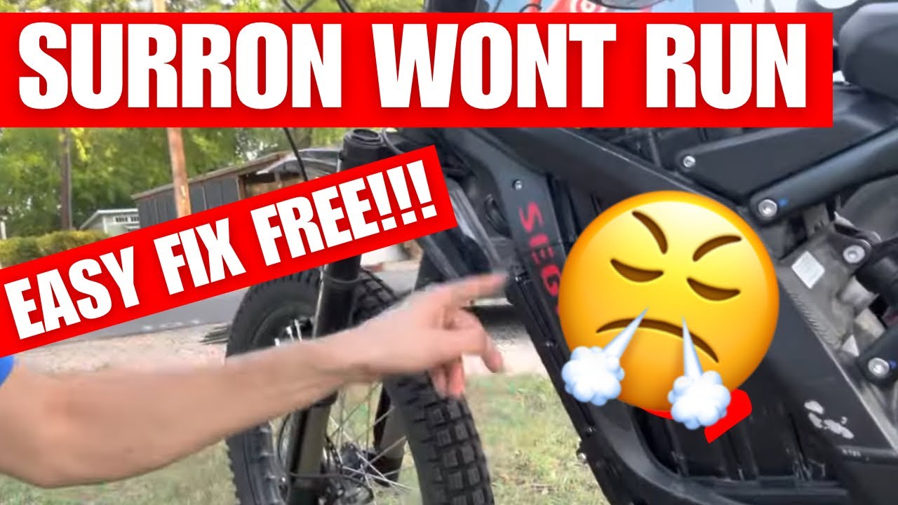 Sur-Ron Won’t Start… NO POWER… FIXED!!!! SIMPLE FREE