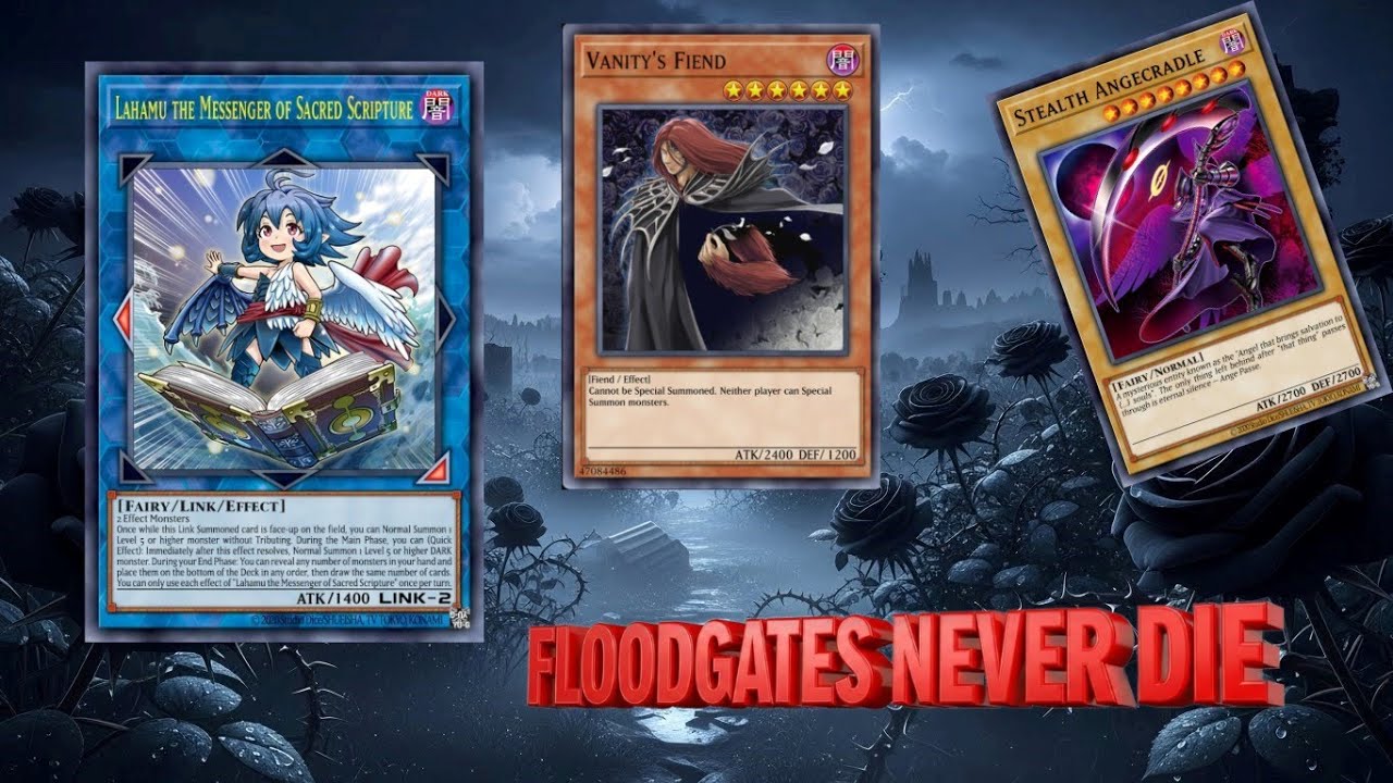 BROKEN Vanity's Fiend Horus Deck w/ NEW Lahamu & Stealth Ange-Cradle! [25TP-JP4] [BLZD] FULL