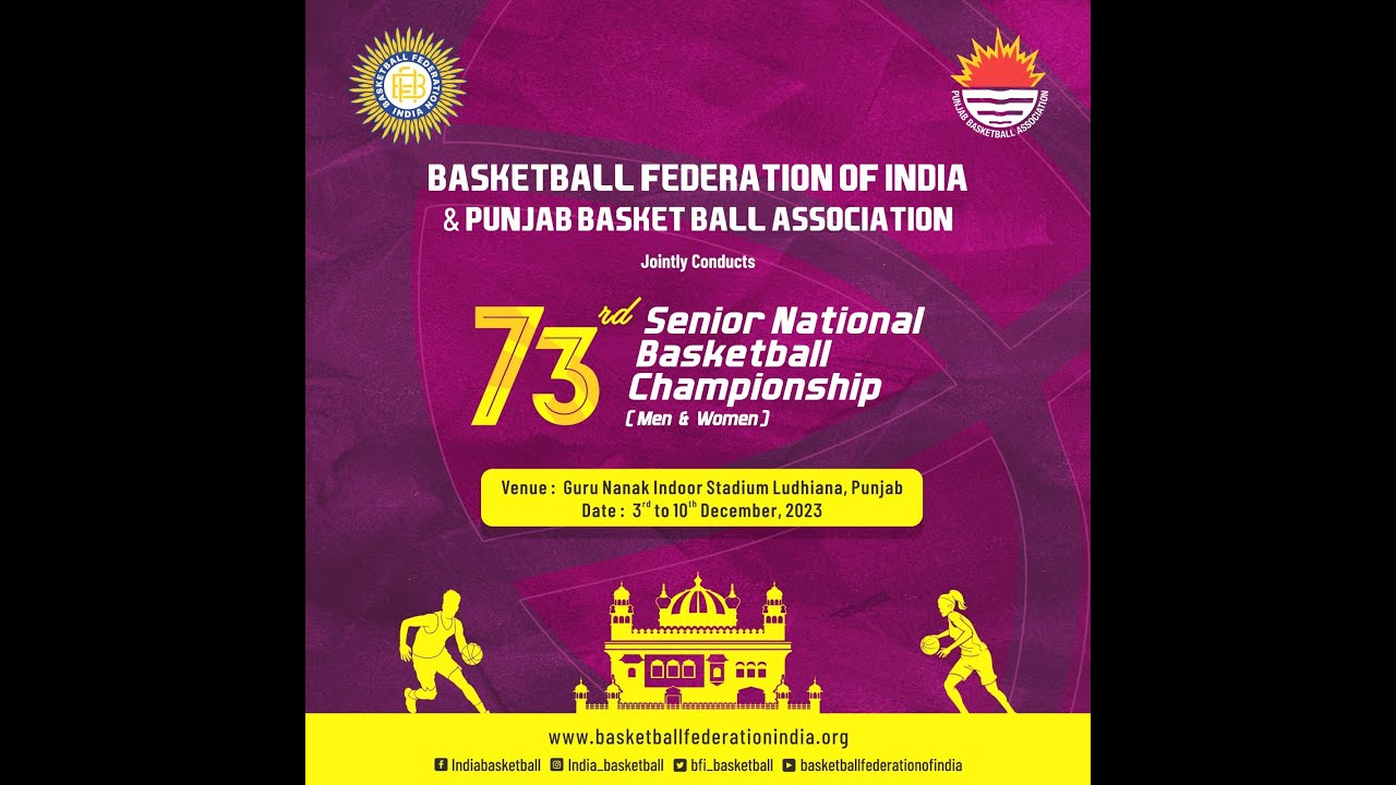 73rd Senior National Basketball ChampionShip - Day 5 Matches (Indoor Court )