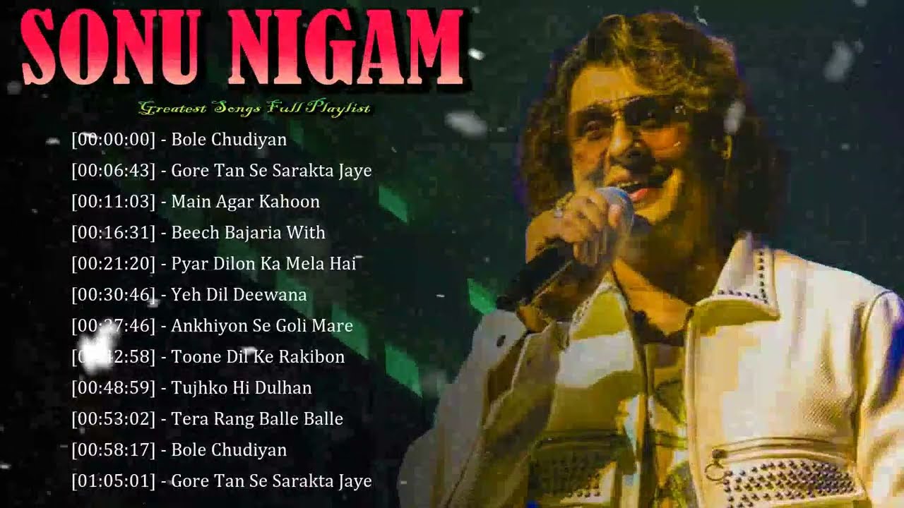 🎤 Sonu Nigam – A Master of Soft Notes and Powerful Expressions 🕯️