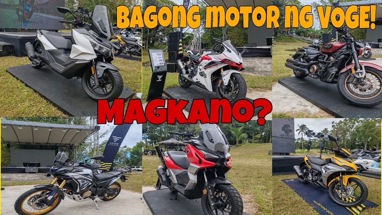 Sr1 ADV 180 ng Voge at iba pang mga bagong motor! 