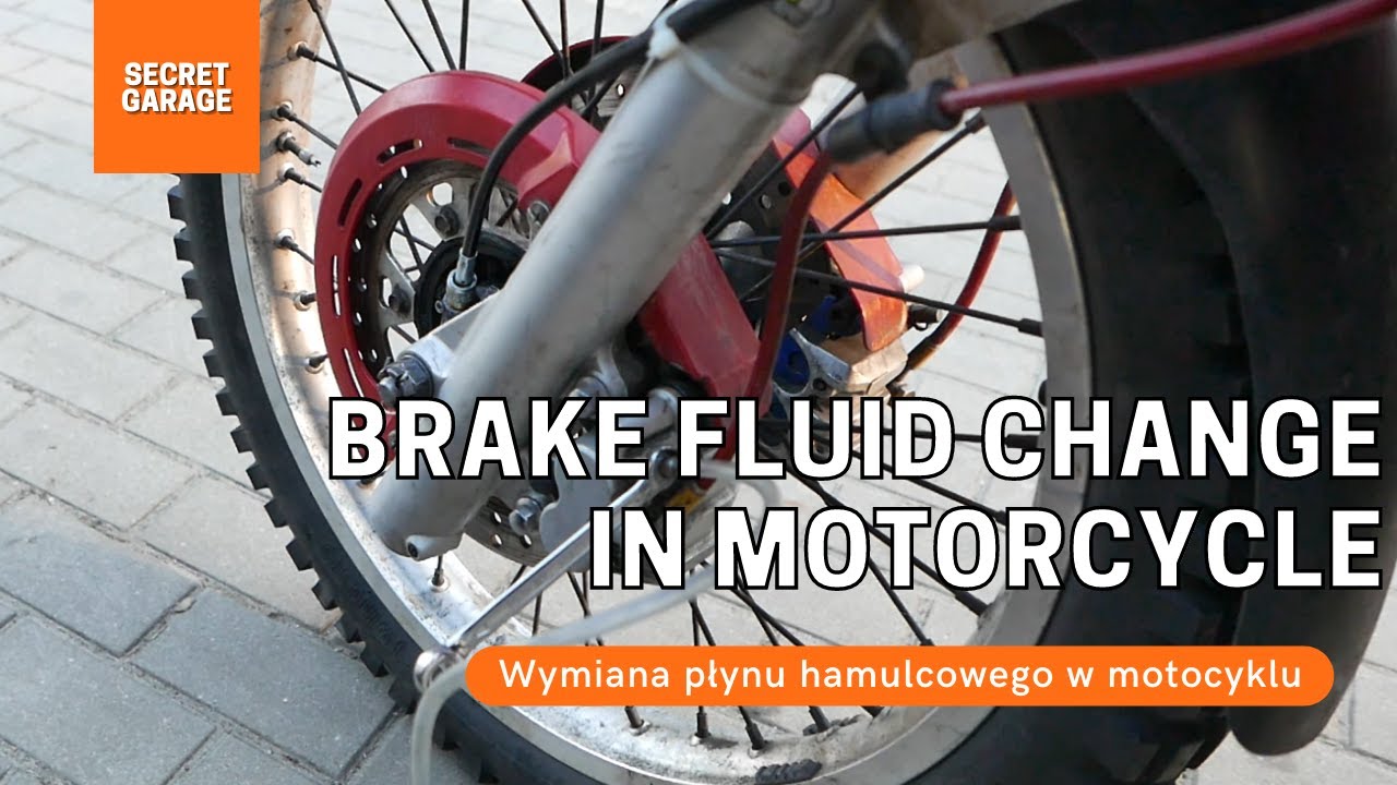 Wymiana płynu hamulcowego w motocyklu