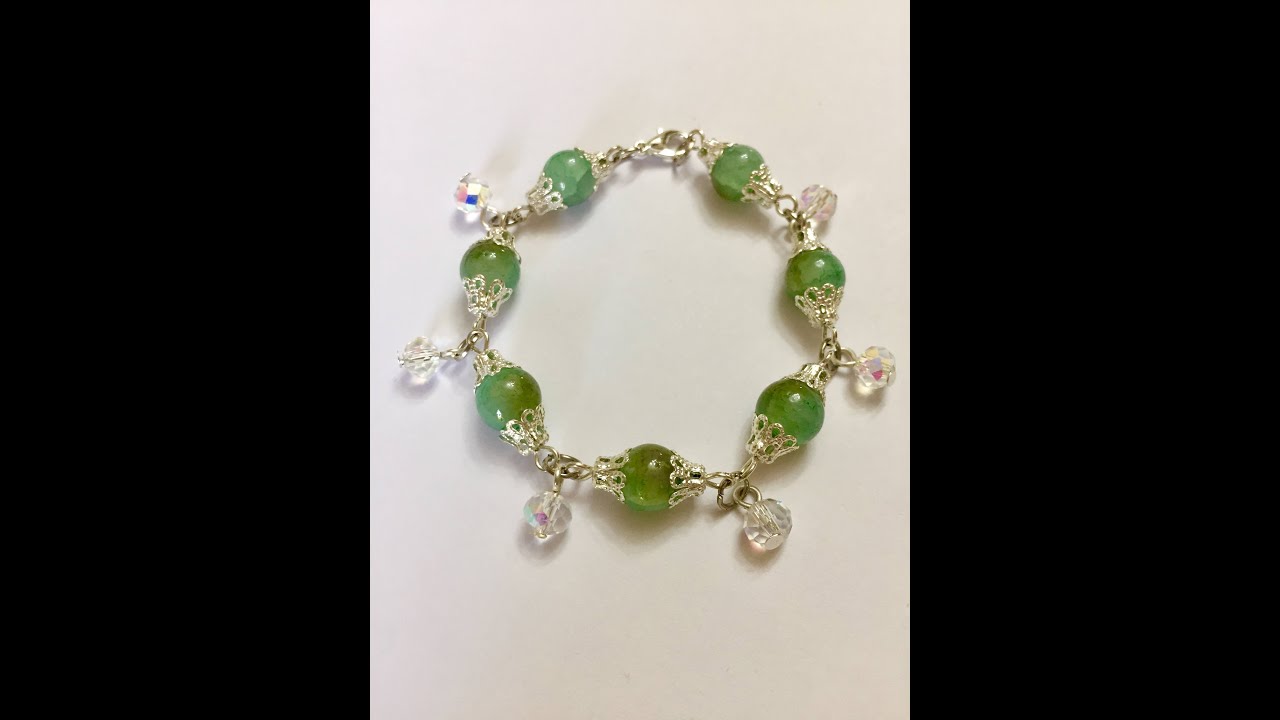 Pulsera con Vástagos o Alfileres de Bisutería