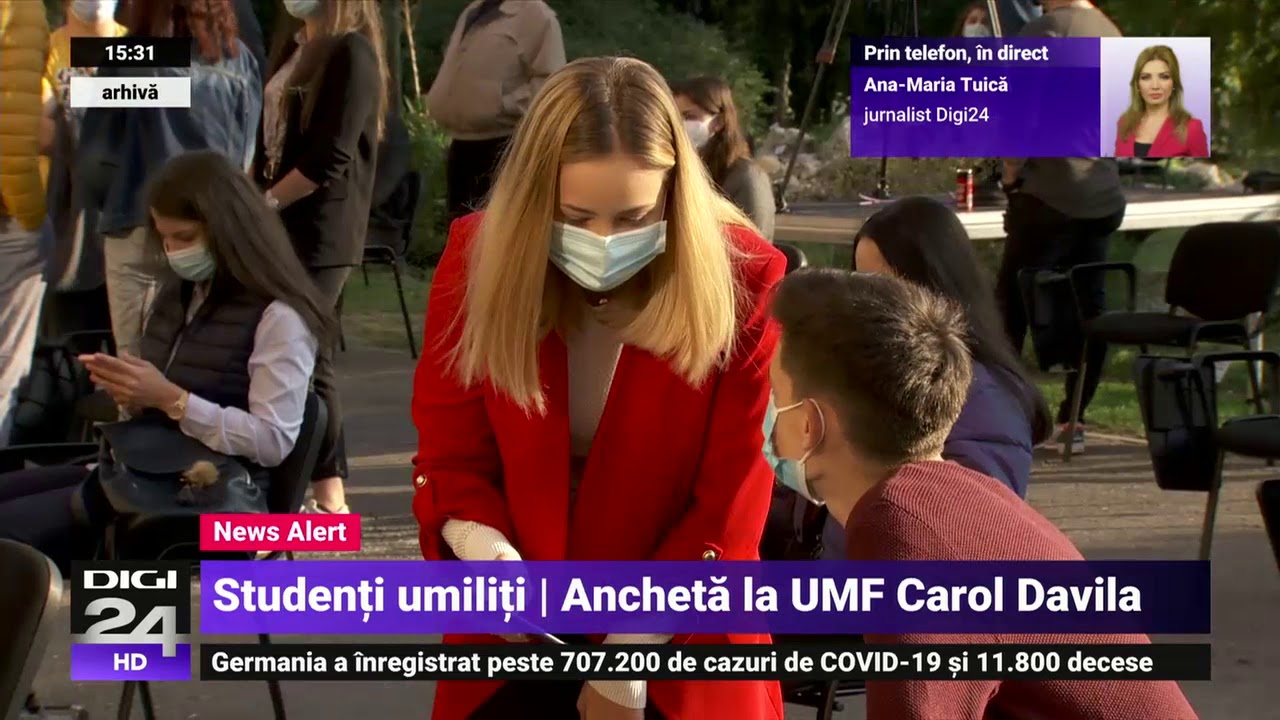 Profesoară suspendată și cercetată disciplinar la UMF Carol Davila, după ce și-a umilit studenții