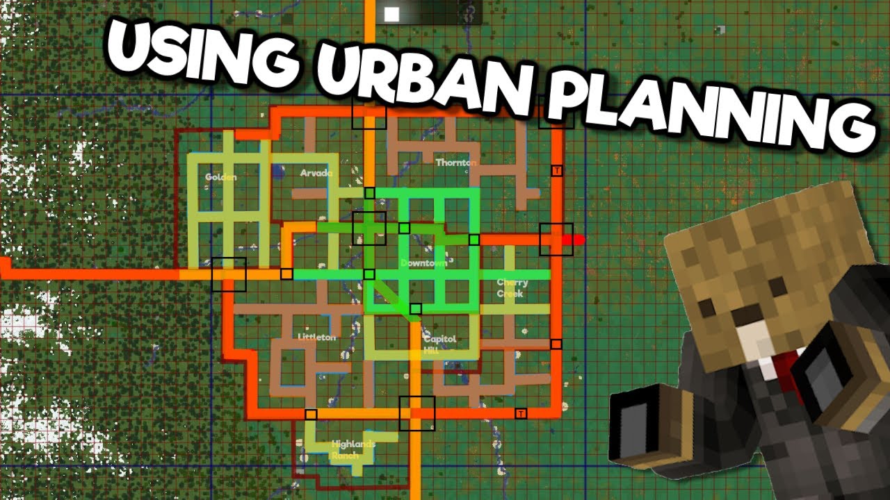 I Used URBAN PLANNING On My Minecraft City