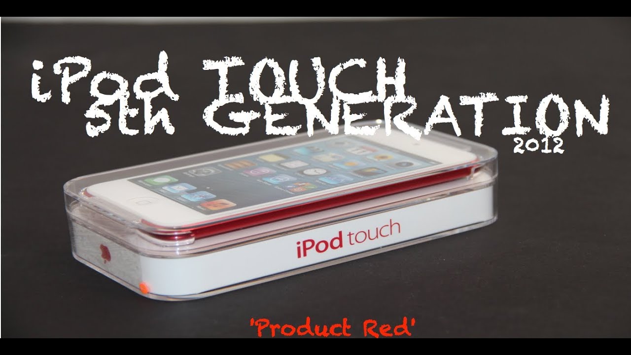 5th Generation iPod Touch: UNBOXING & OVERVIEW (2012) (iPod Touch 5G)