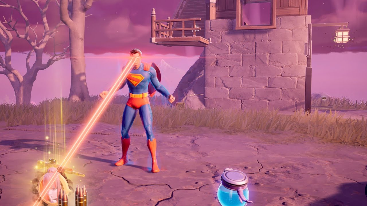 Fortnite Superman Mythic Gameplay 120fps 2080p