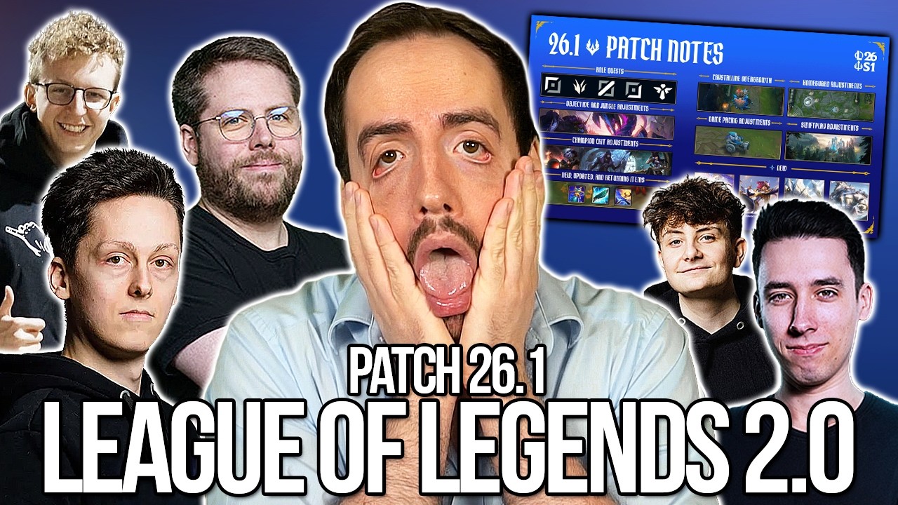 Die NEUE Season - Größter Patch EVER! (mit Gästen) | Patch Notes 26.1 Rundown