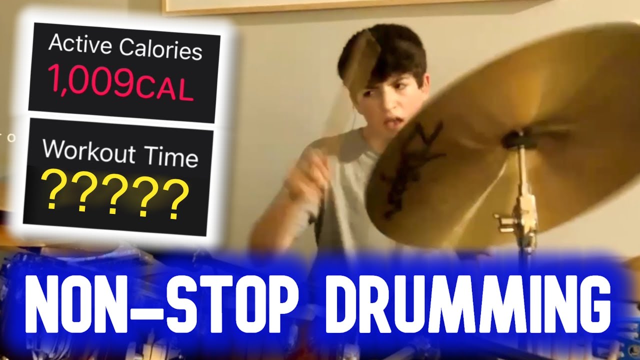 How long do you have to DRUM to burn 1000 CALORIES?