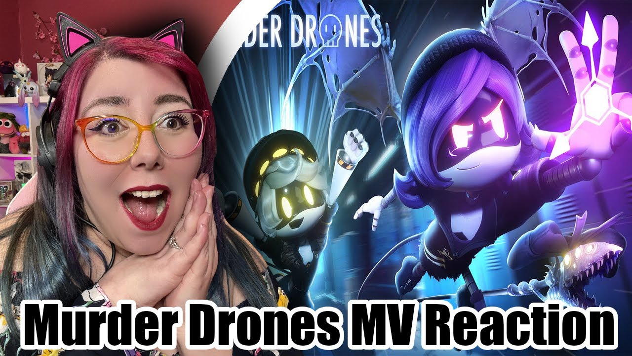 I MISS MURDER DRONES - FIGHT TIL' I'M GOOD ENOUGH (ft. The Living Tombstone)  MV REACTION