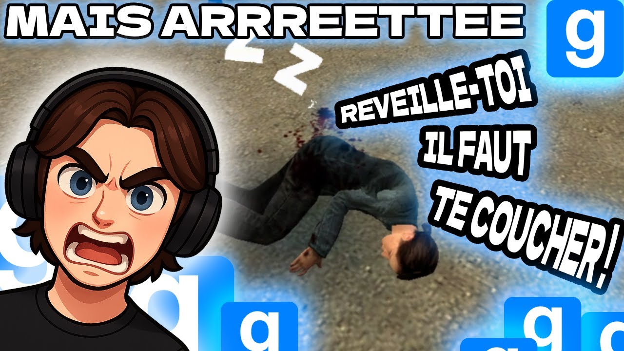 Je l’ai RÉVEILLÉ à 4H DU MAT 😭 (Gmod Troll)