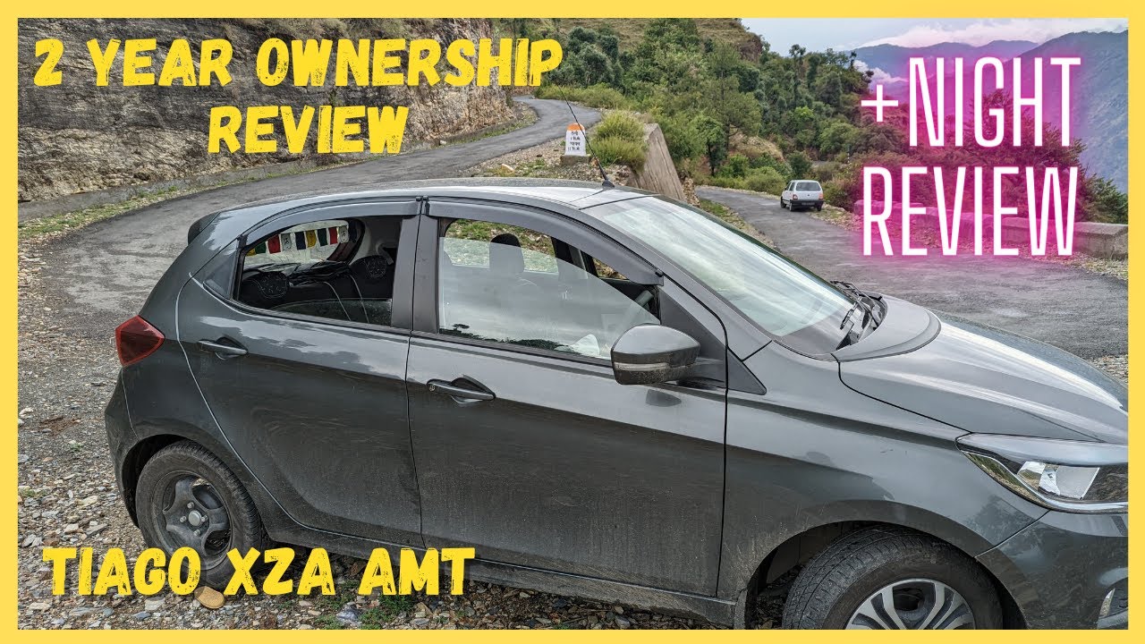 Tata Tiago XZA 2 Years Ownership Review @ 15,500 KMs | *night review* | AMT Engine #review #tiago
