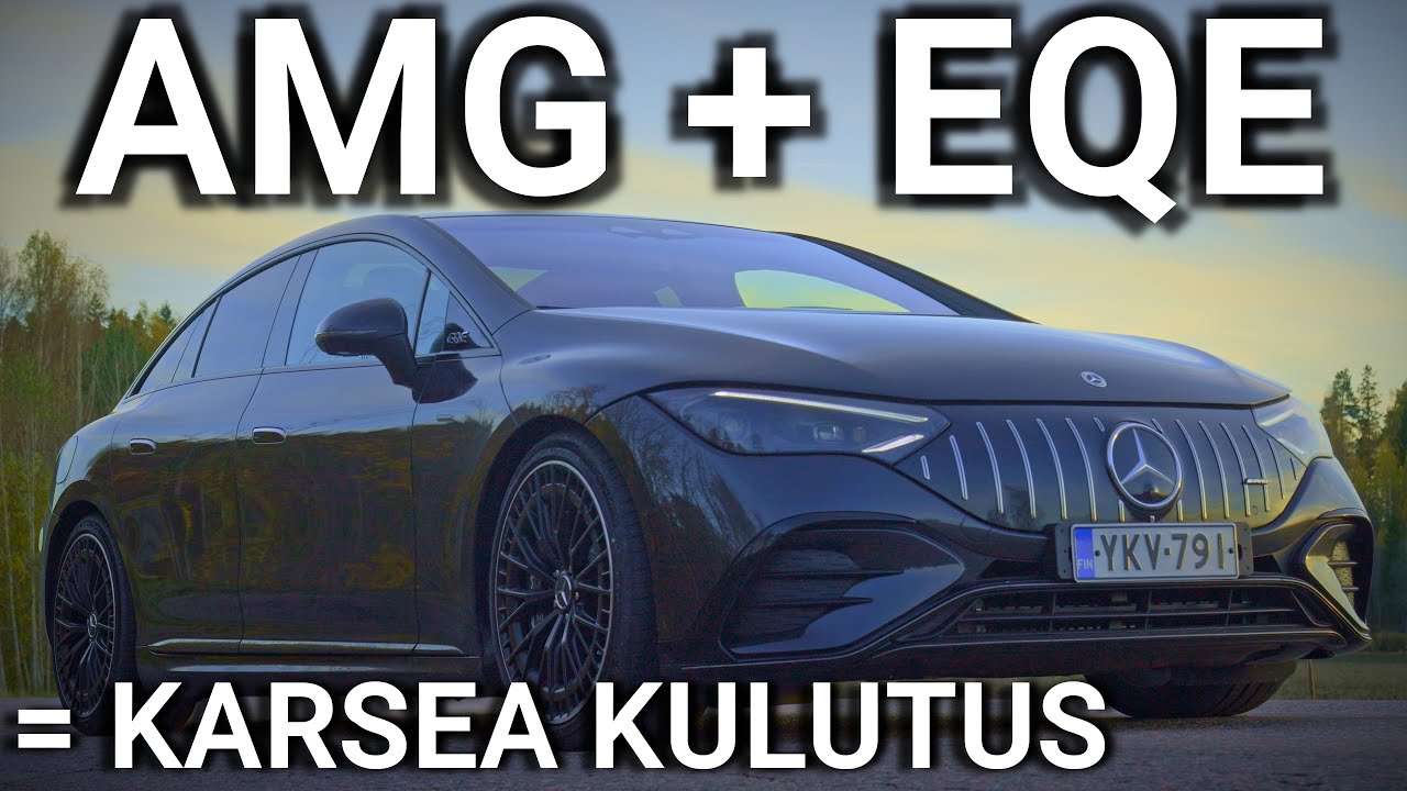256. Onko AMG pilannut loistavan sähkömersun? Mercedes EQE AMG 43