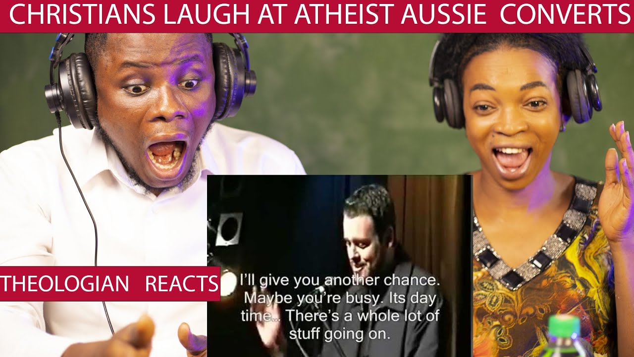 CHRISTIANS LAUGH AT ATHEIST AUSSIE  CONVERTS TO ISLAM FUNNY STORY