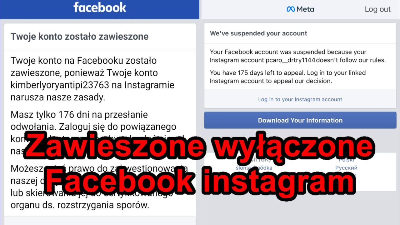 Jak odzyskać zawieszone konto na Facebooku odwiesić odblokować wyłączone