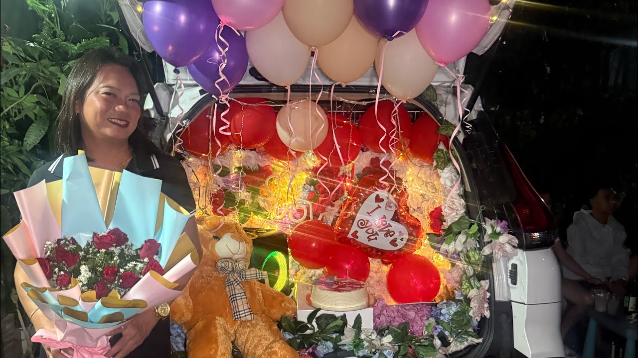 Madam Jup Birthday Surprise From Bryan