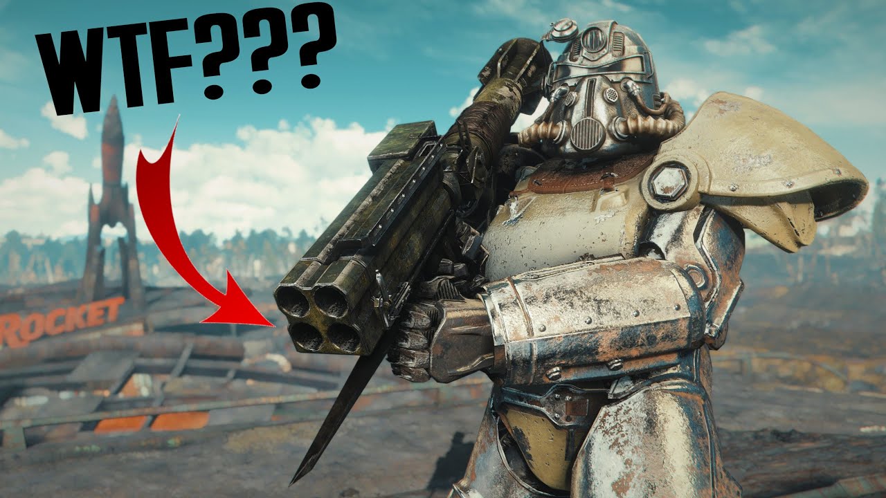 Всё НЕ ТАК с тяжёлым оружием в Fallout 4