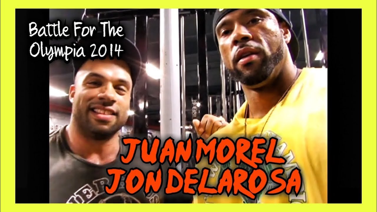JUAN MOREL & JON DELAROSA - CHEST WORKOUT - Battle For The Olympia 2014