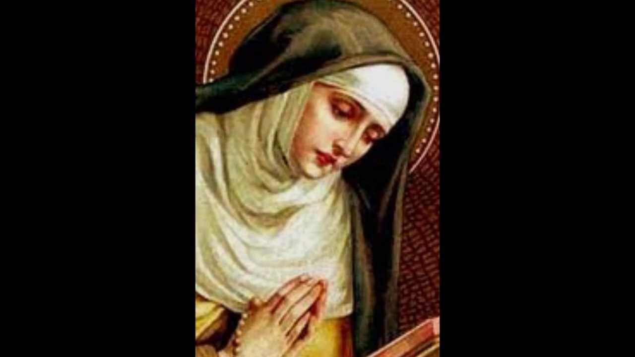 St. Mary Magdalene of Pazzi visits Purgatory