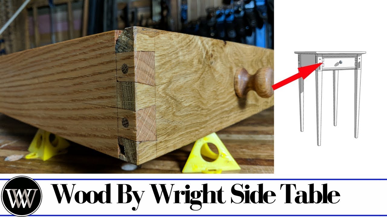 Side Table Part 7 Dovetails And the Drawer Body