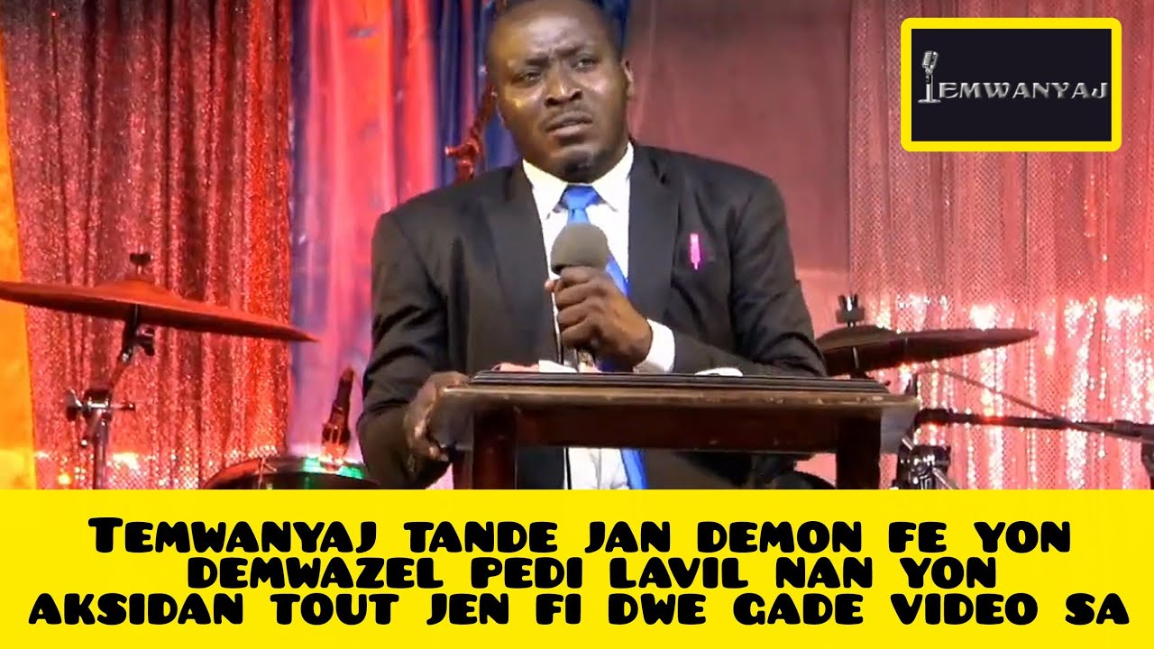 Temwanyaj tande jan demon fe yon demwazel pedi lavil nan yon aksidan tout jen fi dwe gade video sa 