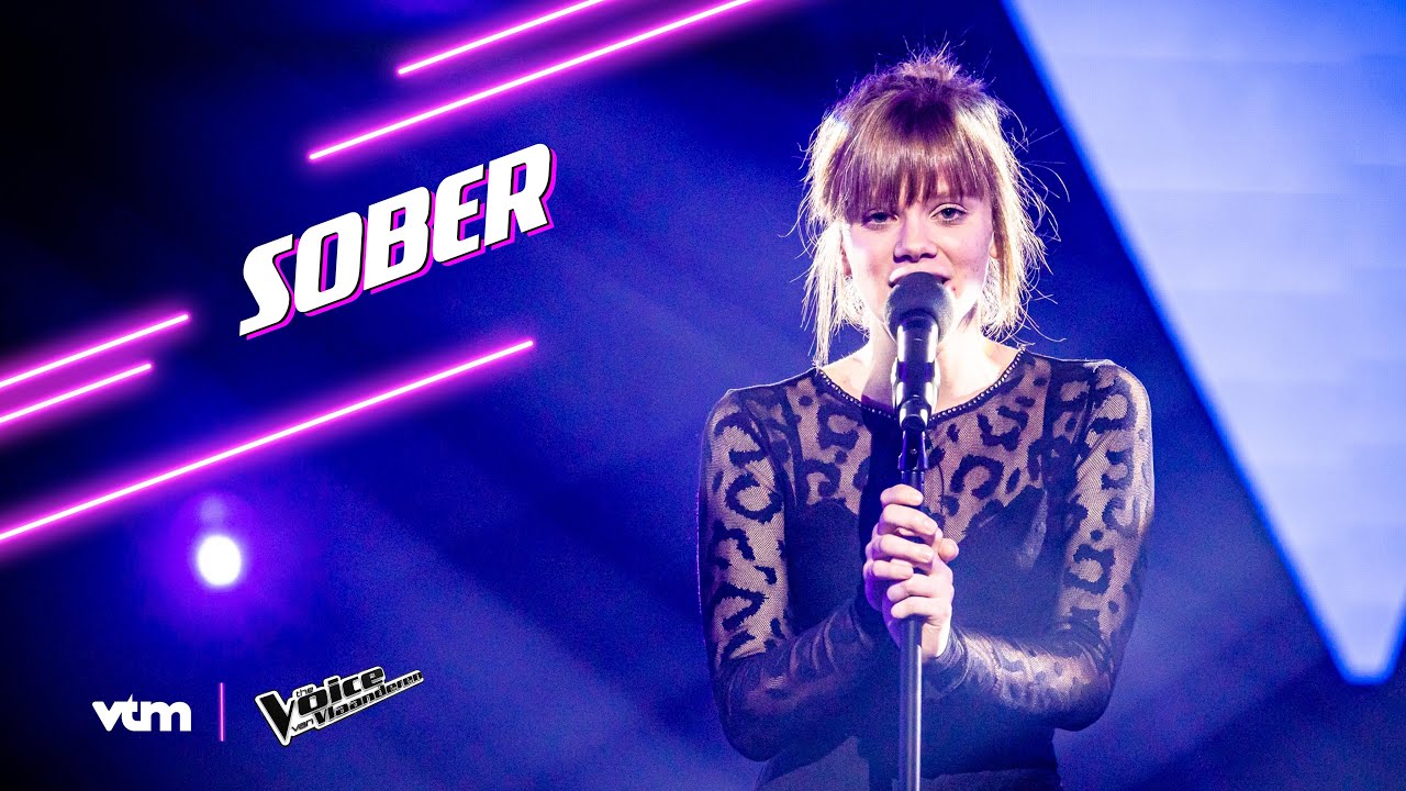 Selina - 'Sober' | The Blind Auditions | The Voice van Vlaanderen | VTM