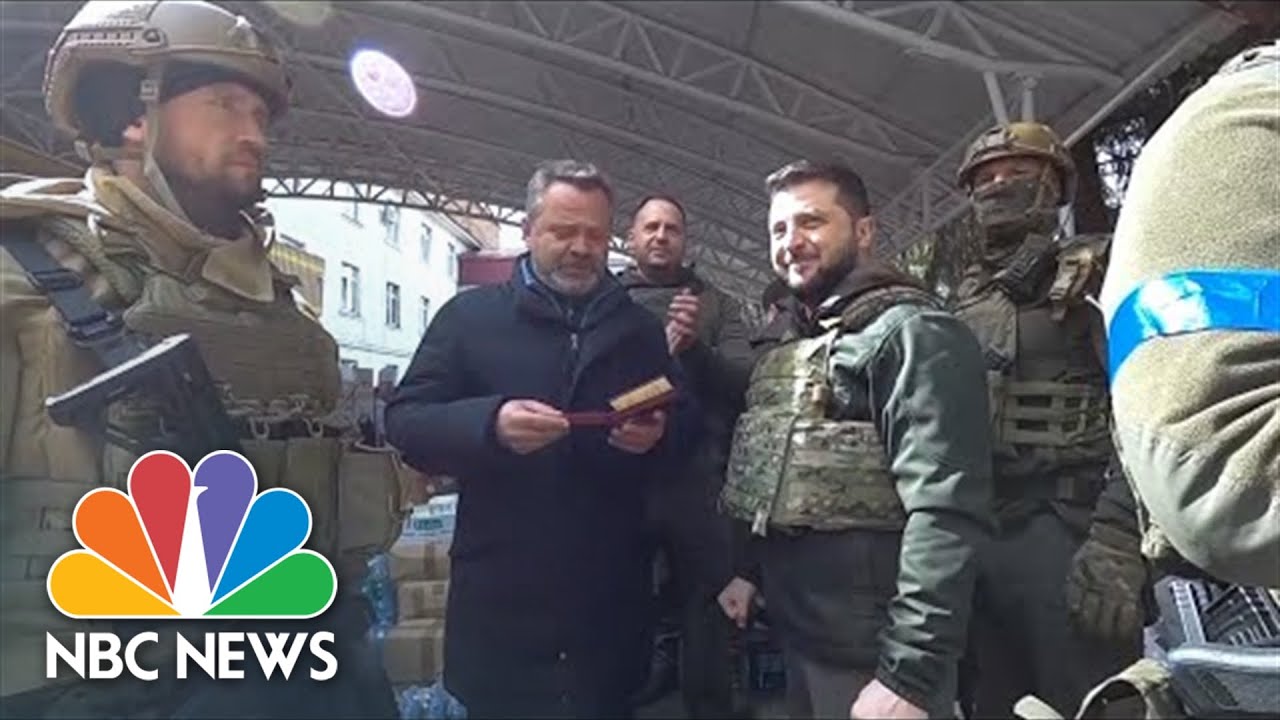Zelenskyy Visits Scenes Of Atrocities Near Kyiv After Russian Troops Withdraw