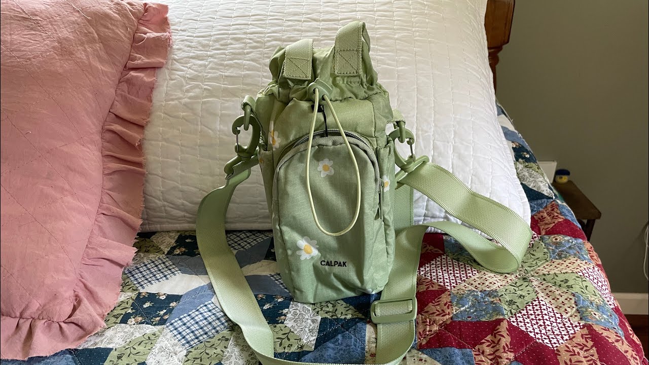 Calpak bottle holder crossbody