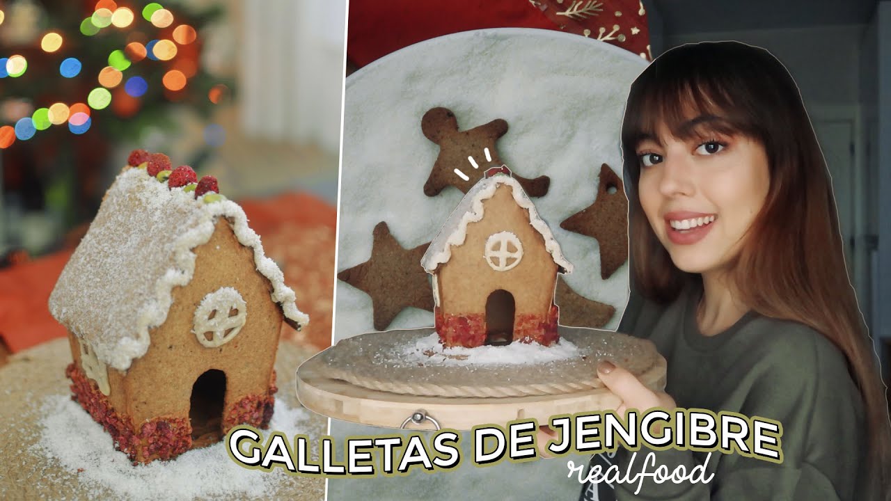 Galletas de Navidad (saludables) l + Casa de jengibre REALFOOD