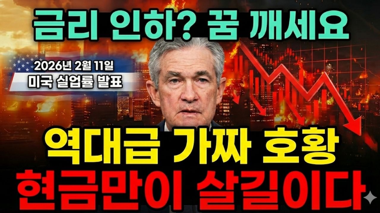 미국 고용지표 대반전... 파월의 배신, 한국 경제 '초비상' 걸렸다