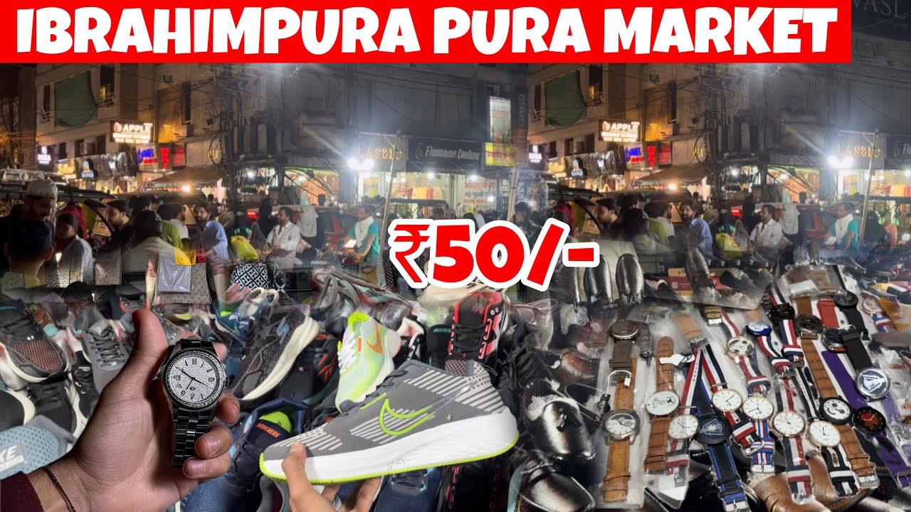 Bhopal Cheapest Market Ibrahimpura Pura l 2025 Special Shopping Vlog