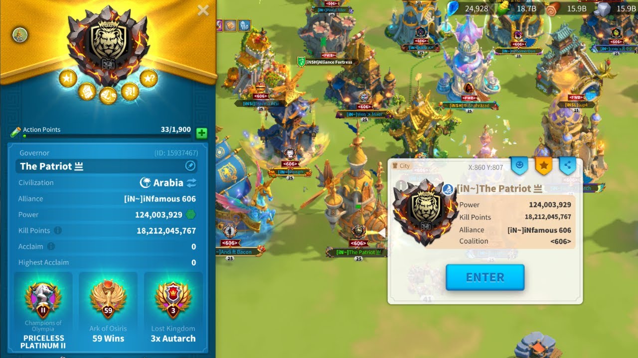 116M | 1606 vs ALL | Pass 7 day 2| Rise of Kingdoms