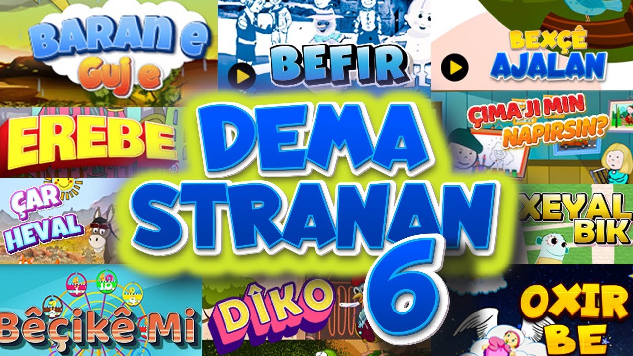 Zarok TV - 🎶Dema Stranan (6)🎵-XEYAL BIK -OXIR BE -DÎKO -4 HEVAL-ÇIMA JI MIN NAPIRSIN? -BEXÇÊ AJALAN