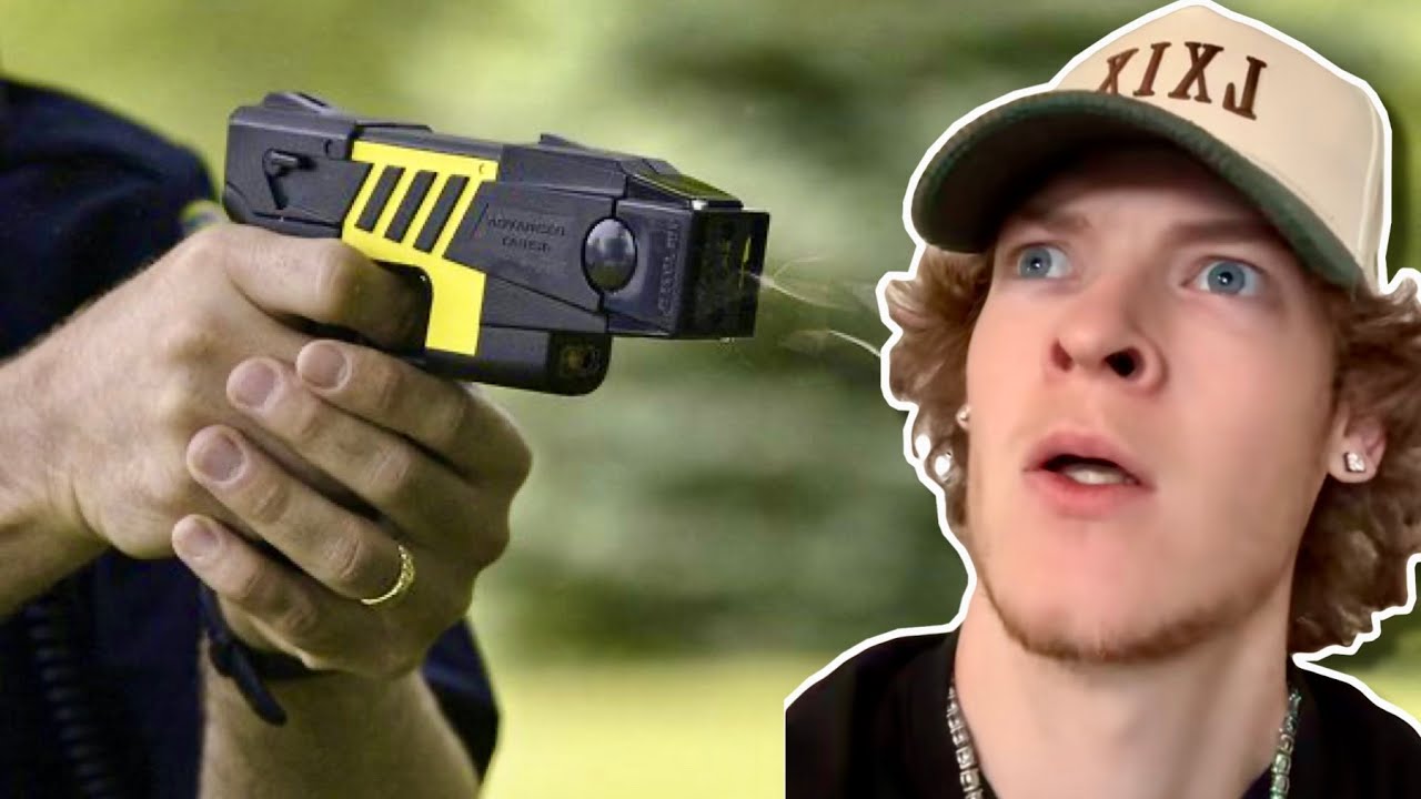 I Got Tased For Hitting 100k Subs!