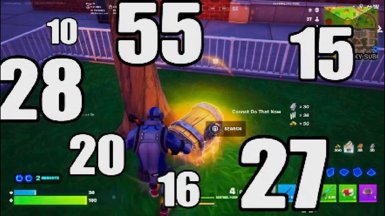 In welke Game mode kan je de meeste kisten openen (br of reload)