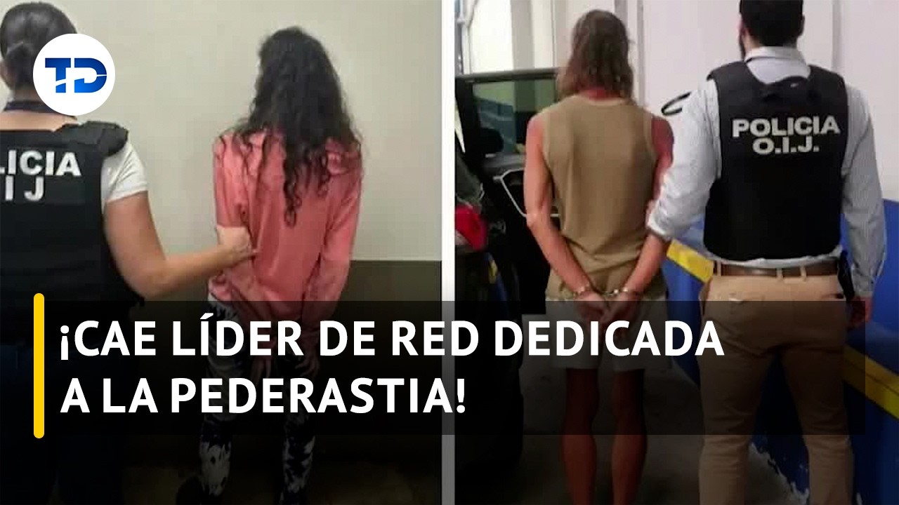 Tico es detenido como miembro de red de pederastas