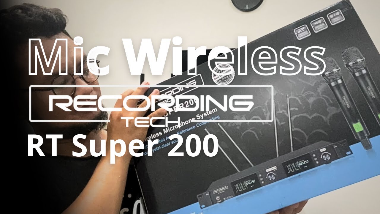 Review Tes Suara Mic & Unboxing Recording Tech RT Super 200