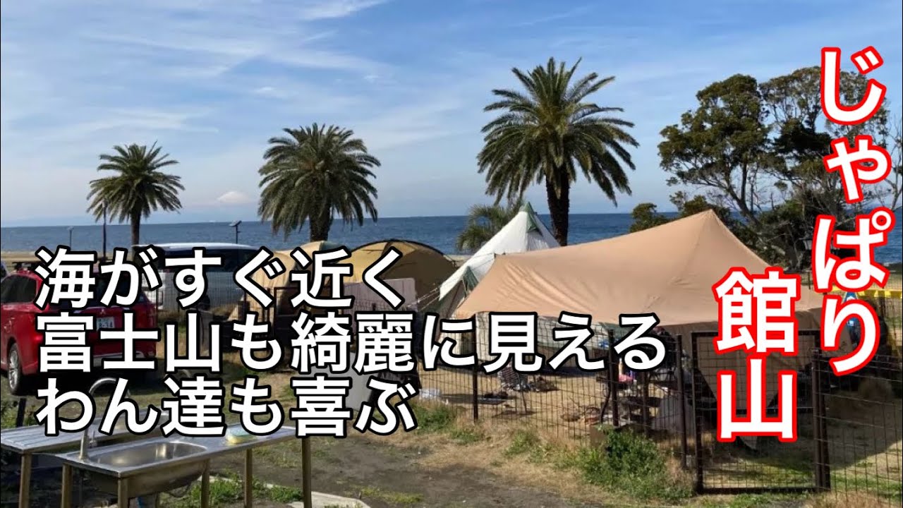 【キャンプ】景色NO.1、わんも喜ぶキャンプ場『じゃぱり館山』