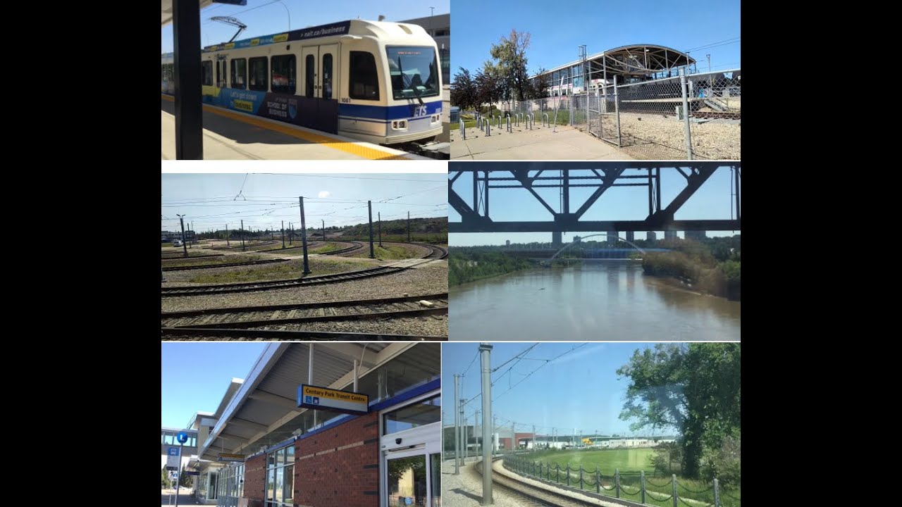 Riding the Edmonton LRT Capital Line, Century Park to Clareview - June 25, 2022