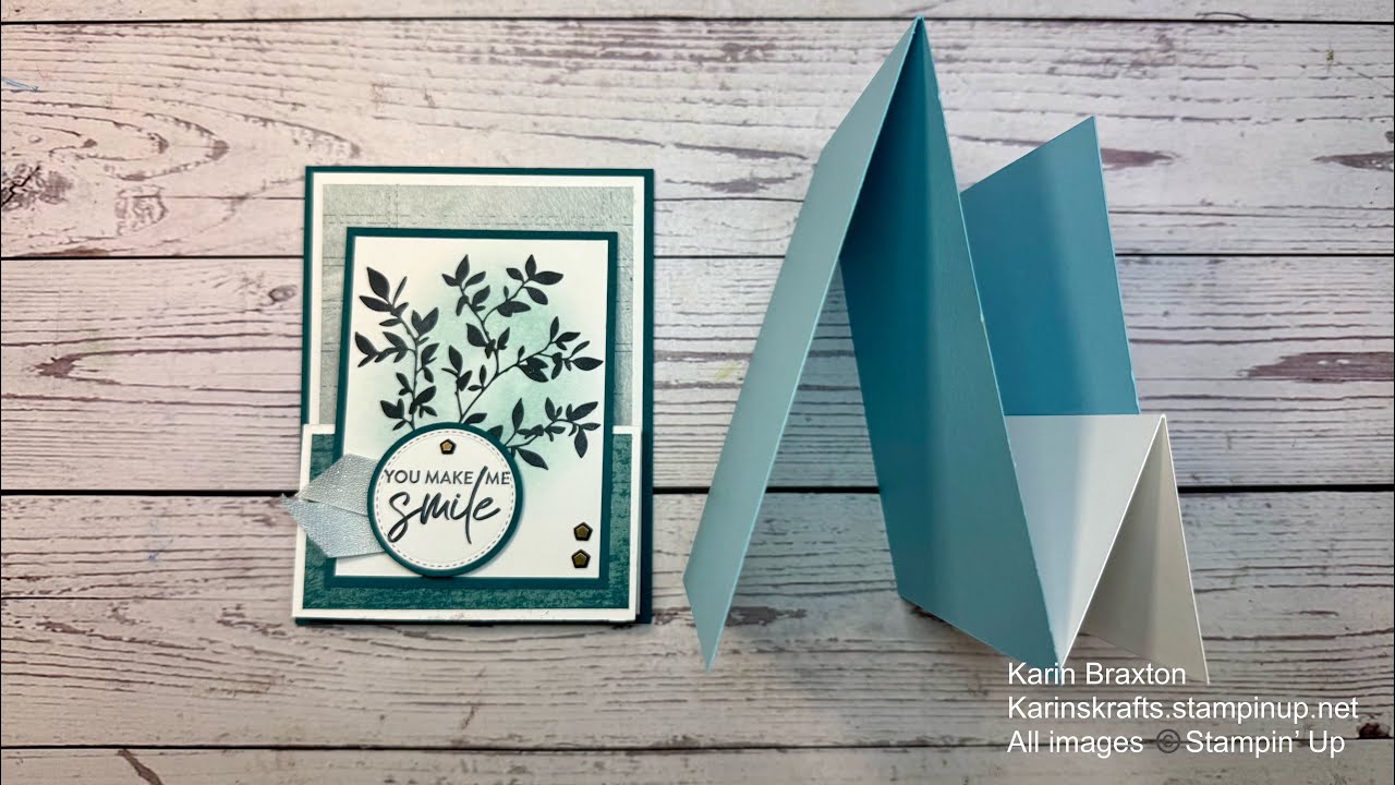 Nature Symphony and Easter Basket  bundles in a stand-up easel, fun fold. 