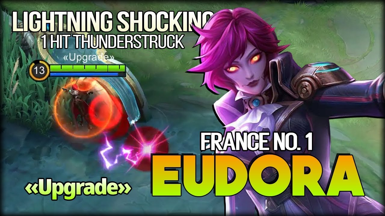 Countess Scarlet Late Game without Tank? Keep Calm! «Upgrade» France No. 1 Eudora - Mobile Legends